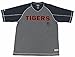 MLB Detroit Tigers Men's Fine Gauge Mesh V-Neck Raglan Shirt