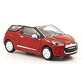 Citroen DS3, rosso/bianco, 2010, modello di automobile, modello prefabbricato, Norev 1:87 Modello esclusivamente da collezionedi Norev