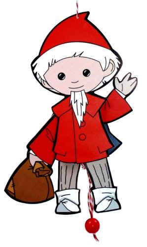 Childrens Toyshop  Spielwaren : Hess Hampelfigur Sandmann 24517
