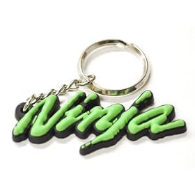 KAWASAKI NINJA ZX6 ZX7 ZX9 ZXR KEYCHAIN KEY RING FOB ZXR MOTORCYCLE