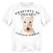 Scottish Terrier WHEATEN Property Of Adult T Shirt