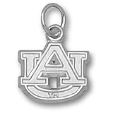 Auburn Tigers AU 3/8 Pendant (Silver)