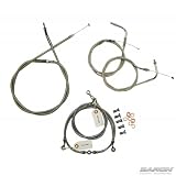 Cable and Line Kit Stock Length - Yamaha Road Star 1600 04 to 07