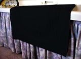 MARRIKAS Egyptian Cotton Bath Mat Or Shower Mat BLACK