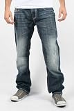 Rock Revival - Mens Wesley Straight Leg Denim Jeans in Color: T4