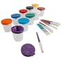 No-Spill Paint Cups & Brushes Assortment