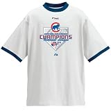 Chicago Cubs 2007 NL Central Division Champs Official Clubhouse Ringer T-Shirt