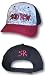SKID ROW - Logo - Maroon And Gray Baseball Cap / Hat OSFA