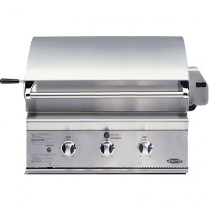 DCS Professional 29 In. Stainless Steel Grill Built-In Natural Gas Grill - BGB30BQRN DCS Professional 29 In. Stainless Steel Grill Built-In Natural Gas Grill - BGB30BQRN