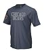 Mens Chicago Bears Navy Vintage Applique Tshirt - XL