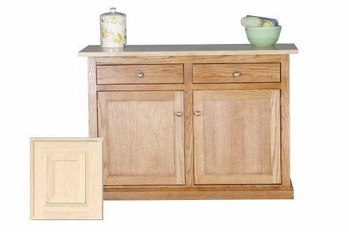 Eagle Industries 50116NG Classic Oak Kitchen Island Finish: Unfinished