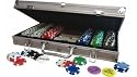 300 Piece Poker Set In Metal Case Chips Cards Dice 11.5g