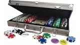 300 Piece Poker Set In Metal Case Chips Cards Dice 11.5g
