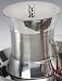 Kraftware Hourglass Ice Bucket- Polished Stainless(3-qt.)