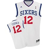 adidas Philadelphia 76ers Evan Turner Youth (Sizes 8-20) Revolution 30 Replica Home Jersey