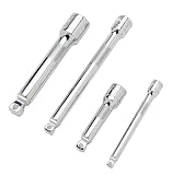 AmPro T11347 4 p 2-Way 1/4-3/8-1/2 Drive Wobble Extension Set
