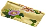 Silk Embroidered Clutch - Gold