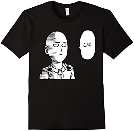 Men's Saitama OK shirt Medium Black