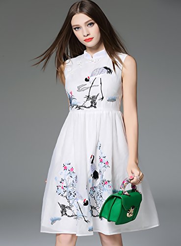 (フリースタイル)FREE STYLE レディース ワンピース ひざ上 かわいい 花柄 フォーマル