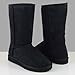 All Products : SONG Women Classic Fur Suede Winter Boots Black