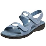 Trotters Women's Katarina Sandal,Ocean Blue,11 M
