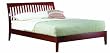 Modus Furniture Newport King Platform Bed Cordovan