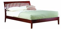 Modus Furniture Newport King Platform Bed Cordovan