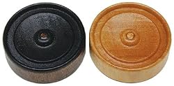 Wood Backgammon Chips - 1 3/8"