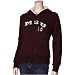 Search : Mississippi State Bulldogs Ladies Maroon Full Zip Felt Lettering Hoody Sweatshirt