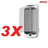 3-Pack HTC G3/My Touch 3g Slide Combo Screen Protector for HTC G3/My Touch 3g Slide