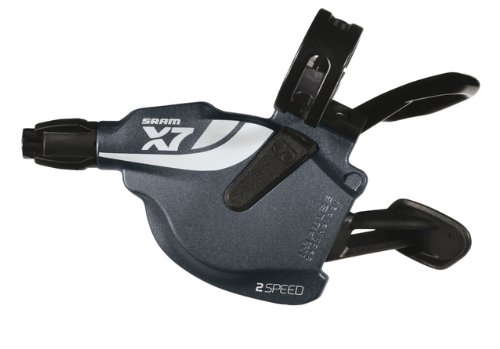 SRAM Daumenschalter Trigger X.7, grau, vorne, 2-fach, 401000129