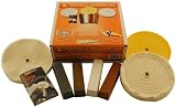 6″ Buffing & Polishing Kit for Buffers and Grinders