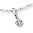 MIORE (MIO) Halsschmuck 18 Karat (750) Wei�gold 42 cm M0818C