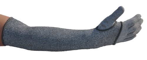 G & F 58122 BladeX5 Scabboard, 14-Inch Long Sleeve Cut & Slash Resistant, Grey On Sale