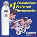 Exergen Temporal Artery Thermometer with Silver Ion Antimicrobial Head