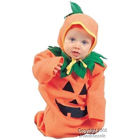 Classic Newborn Baby Pumpkin Halloween Costume (0-6 Months)