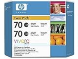 HP 70 Photo Black 130 ml Crtg Twin Pack