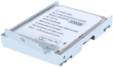 MetroEB Hard Disk Drive with HDD Super Slim Mounting Bracket for PS3 System CECH-400x Series (320GB)