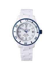 ToyWatch Womens FLA02WHBL Slim Fluo Blue/White Watch