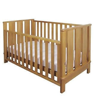 King Parrot York 3 in 1 Cotbed - Heritage Teak