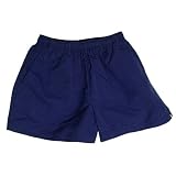 Women's Sporting Look Micro Shorts-Navy (38-J)