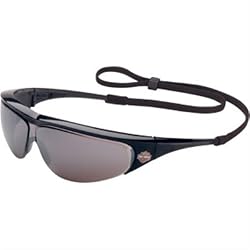 Harley Davidson Safety Eye Glasses Black Frame, Clear Lens, Lot 12, #HD400