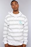 LRG - LRG The Surround Sound Zip Up Hoody in White hood ,Sweatshirts for Men