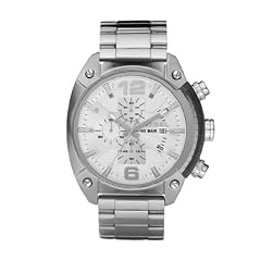 Diesel Herren-Armbanduhr Analog Edelstahl Silber DZ4203