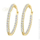 STUDIO 925: *CIRCLE OF FIRE DIAMOND CZ VERMEIL IN N