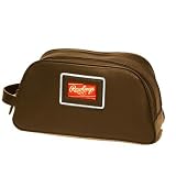 41TitnThMBL. SL160  Rawlings Leather Double Zip Travel Kit   Black