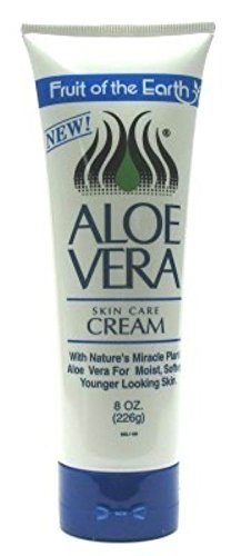 Fruit Of The Earth Aloe Vera Skin Care Cream 8oz Tube