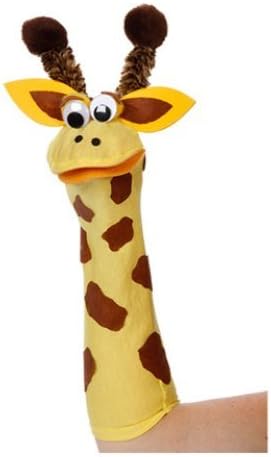 WeGlow International Giraffe Sock Puppet Kit (2 Kits)