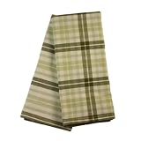 Aura Tea Towel Pack of 2 Green Kitchen & Housewares