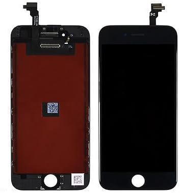 LCD Screen Replacement Digitizer Assembly Display + Repair Tool Kits (For iPhone 6 Black)